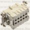 DE-010-FC (DEG) RoHS RoHS SIZE  4 INSERT FEMALE 10 P - 48-04-57