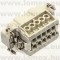 DE-010-M (DEG) RoHS SIZE  4 INSERT MALE 10 POL - 48-04-60