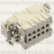 DE-010-MC (DEG) RoHS SIZE  4 INSERT MALE 10 POL - 48-04-61