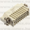 DD-025-MC (DEG)  SIZE  5 INSERT MALE 25 P - 48-04-73