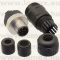PB-M12B-05P-MM-SL7001 (DEG) RoHS M12 5POL MALE B-code - 48-05-28