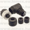 PB-M12A-03P-FF-SR7001 (DEG) RoHS M12 3POL FEMALE 90° - 48-05-35