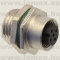 SD-M12A-05P-FF-SH8001 (DEG) RoHS M12 5POL FEMALE A-code FRONT SOLDER - 48-05-43