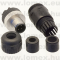 PB-M12A-03P-MM-SL7001 (DEG) RoHS M12 3POL MALE - 48-05-47