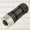 PA-M12A-04P-FF-SL7001 (DEG) RoHS M12 4POL FEMALE A-code - 48-05-64
