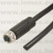 PMSH-M8A-04P-FF-SL7C03 (DEG) RoHS M8 SHIELDED 4POL FEMALE A-code CABLE 3m - 48-06-17