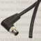 PMSH-M8A-04P-MM-SR7C03 (DEG) RoHS M8 SHIELDED 4POL MALE 90° A-code CABLE 3m - 48-06-22