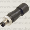 PA-M8A-03P-MM-SL7001 (DEG) RoHS M8 3P MALE A-code - 48-06-24