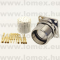 SCSH-M23R-12P-MM-SS7000 (DEG) RoHS M23 12 POL MALE PANEL MOUNT FÉM - 48-06-51