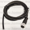 PM-M12A-03P-FF-SL8C02 (DEG) RoHS M12 3POL FEMALE A-code CABLE 2m - 48-06-73