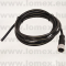 PM-M12A-04P-FF-SL8C02 (DEG) RoHS M12 4POL FEMALE A-code CABLE 2m - 48-06-79
