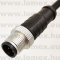 PM-M12A-05P-MM-SL8C02 (DEG) RoHS M12 5POL MALE A-code CABLE 2m - 48-06-88