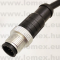 PM-M12A-06P-MM-SL8C01 (DEG) RoHS M12 6POL MALE A-code CABLE 1m - 48-06-92