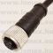 PM-M12A-08P-FF-SL8C01 (DEG) RoHS M12 8POL FEMALE A-code CABLE 1m - 48-06-94