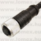 PM-M12A-10P-FF-SL8C01 (DEG) RoHS M12 10POL FEMALE A-code CABLE 1m - 48-06-98