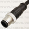 PM-M12A-10P-MM-SL8C01 (DEG) RoHS M12 10POL MALE A-code CABLE 1m - 48-07-00