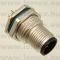 SP-M12A-05P-MM-SF8001 (DEG) RoHS M12 5POL MALE A-code REAR PCB - 48-07-24
