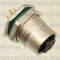SP-M12B-05P-FF-SF8001 (DEG) RoHS M12 5POL FEMALE B-code REAR PCB - 48-07-26