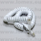 TELEFON SPIRAL 3m FEHÉR 4/4 DUGÓ KÉZIBESZÉLŐ - 54-00-98