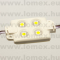 LMD-5050WWL-12-4 (FEM) RoHS 4 MELEG FEHÉR  LED MODUL - 70-00-46