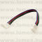LS-TOLDÓ (FEM) RoHS 4P 10mm RGB 15cm VEZETÉK - 70-00-90