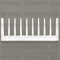 HŰTŐBORDA (GAM) RoHS 100x40x40mm ZH7484 ALU - 22-00-64