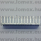HŰTŐBORDA 1000x165.5x35mm  RoHS ALU - 22-00-31