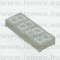 CA04-41SRWA (KIN) RoHS 7 SEG FOUR SRED - 35-02-50
