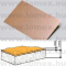NYÁKLEMEZ  1 OLDAL 1092x1245mm 1.6mm FR4-18/00 (   ) 18um UV BLOCK 140°C ÜVEGSZÁLAS PANEL 43x49" *HELYBEN VEHETŐ ÁT* - 25-00-22